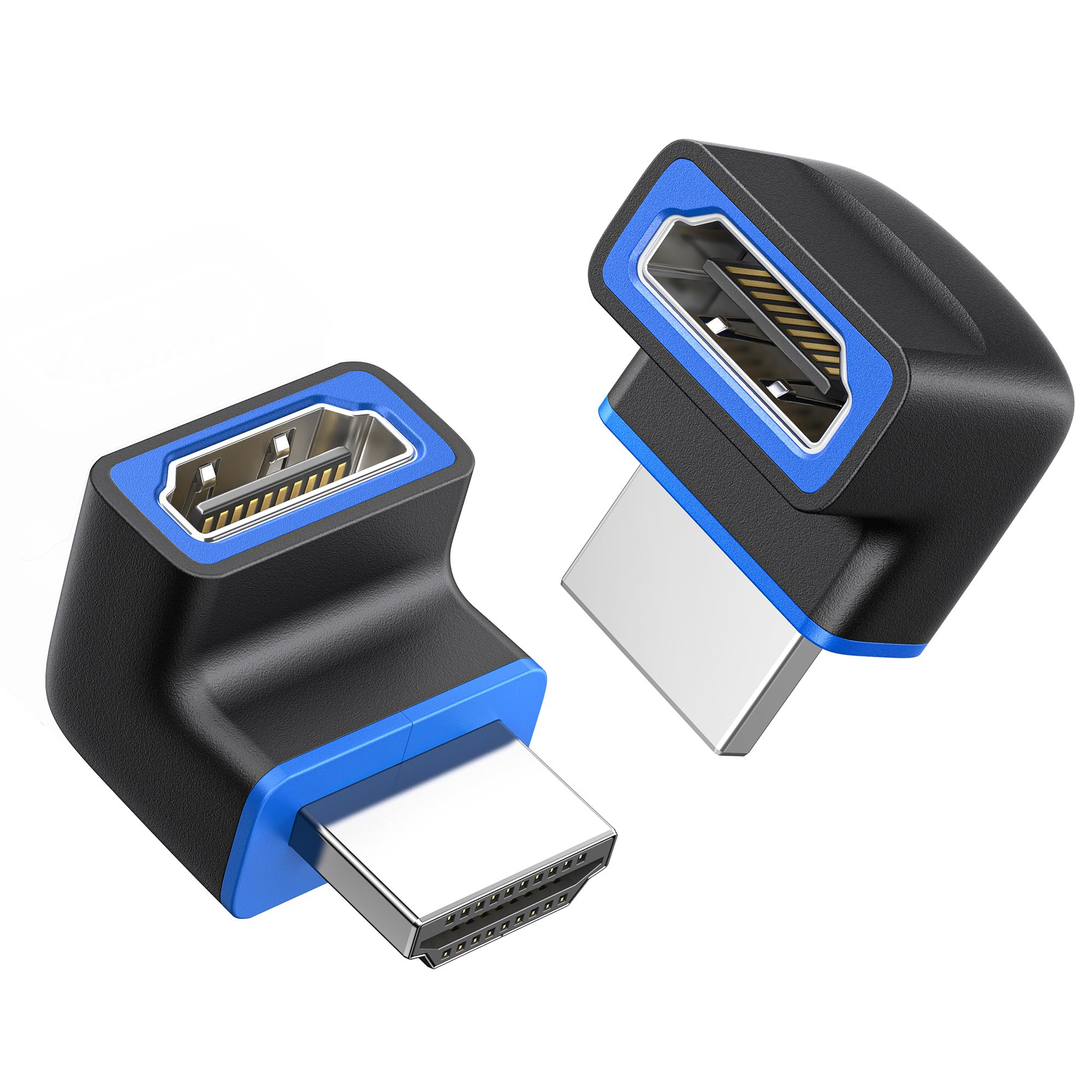 Amazon | Cable Matters 2個セット 8K HDMI L字 コネクタ、270° 角度