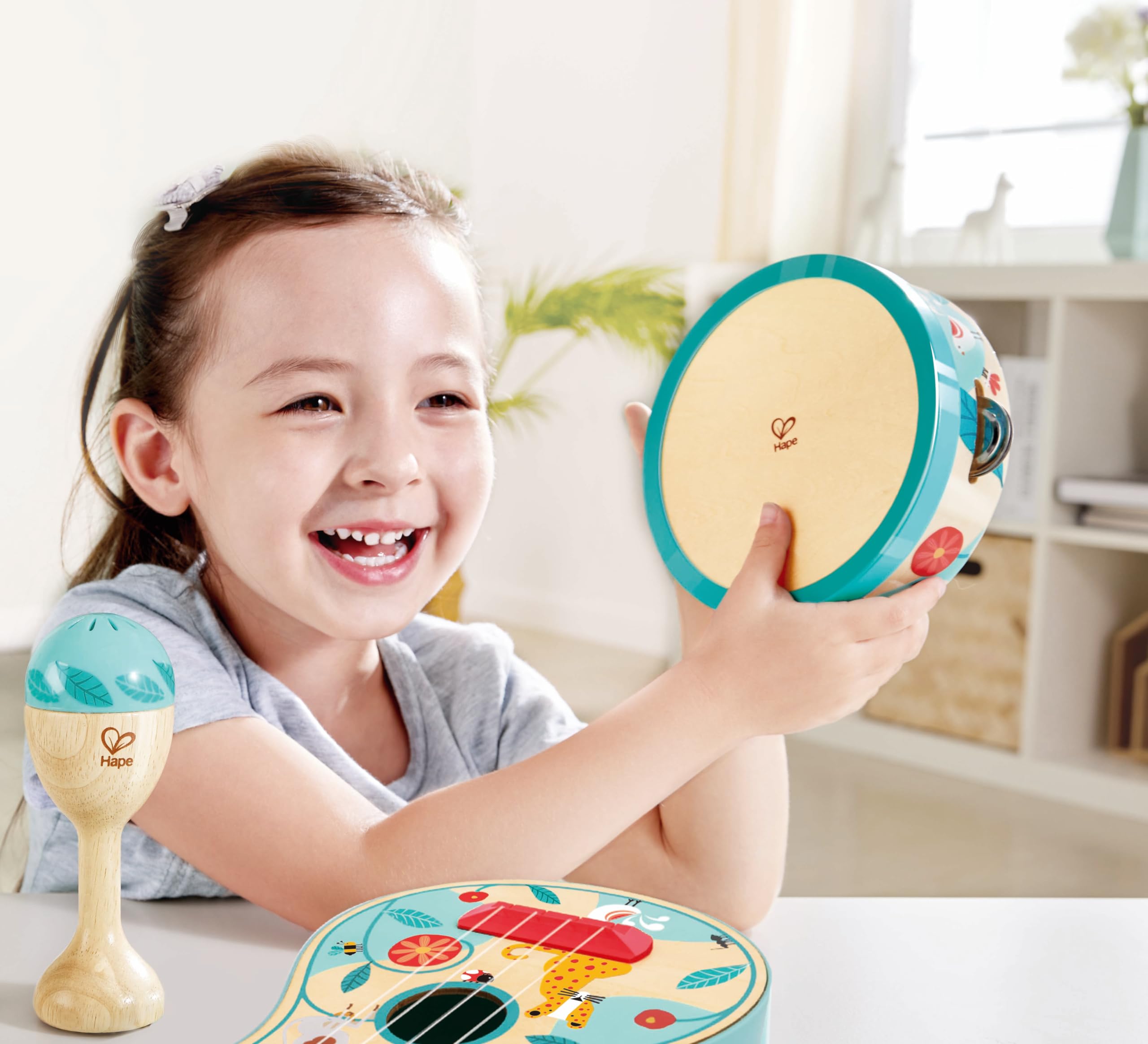 Hape - 4 In 1 Percussion Set (87-0638)