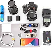 Vista 2 de 120 bridas de sujeción para cable reutilizables, multiusos de 20 cm para gestión de cables con gancho y bucle, bridas ajustables para organizar