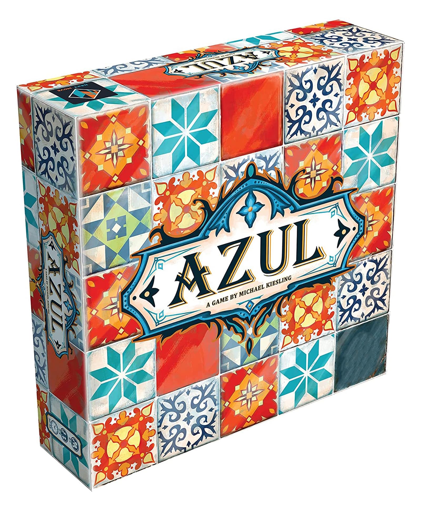 Awestuffs Family Board Games for Adults and Kids - Ages 8 and up, 2 to 8 Players (Azul - Tile Placement Strategy)