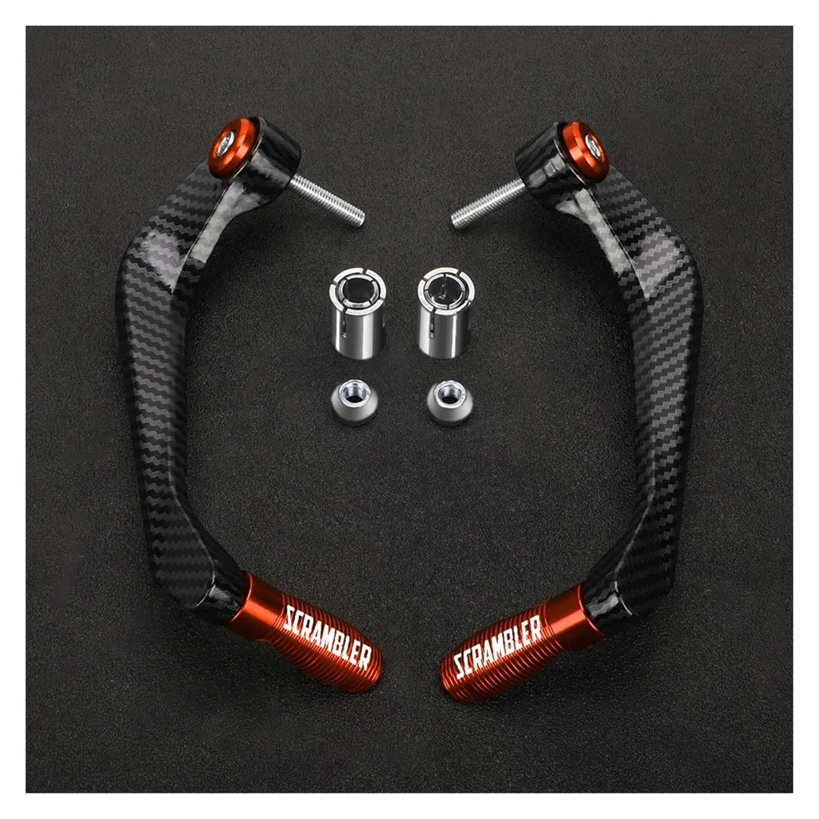 LBCSRMH Motorcycle Brake Clutch Lever Protector for Scrambler 400 800 1100 1200 250 Motorcycle Handlebar Brake Clutch Lever Hand Guard Protector Handguard Lever Guard