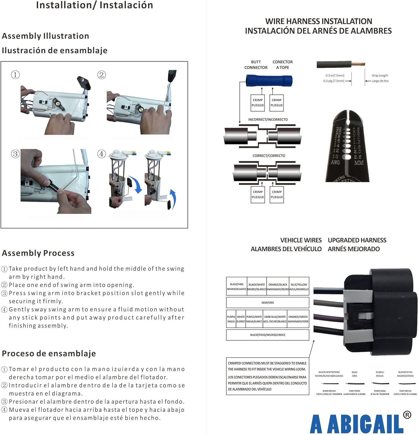Electric Gas Fuel Pump assembly 2114704094 Replacement For 2003 2004 2005 Mercedes-Benz E320 V6-3.2L, 2006-2009 Mercedes-Benz E350 V6-3.5L, 2003-2006 Mercedes-Benz E500 V8-5.0L (Left Side)