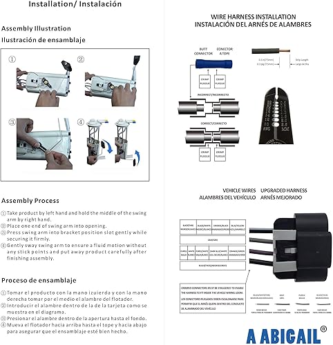 Miniatura 8 de Conjunto de bomba de combustible de gas eléctrico 2114704094 Reemplazo para Mercedes-Benz E320 V6-3.2L 2003 2004 2005 Mercedes-Benz E350 V6-3.5L,