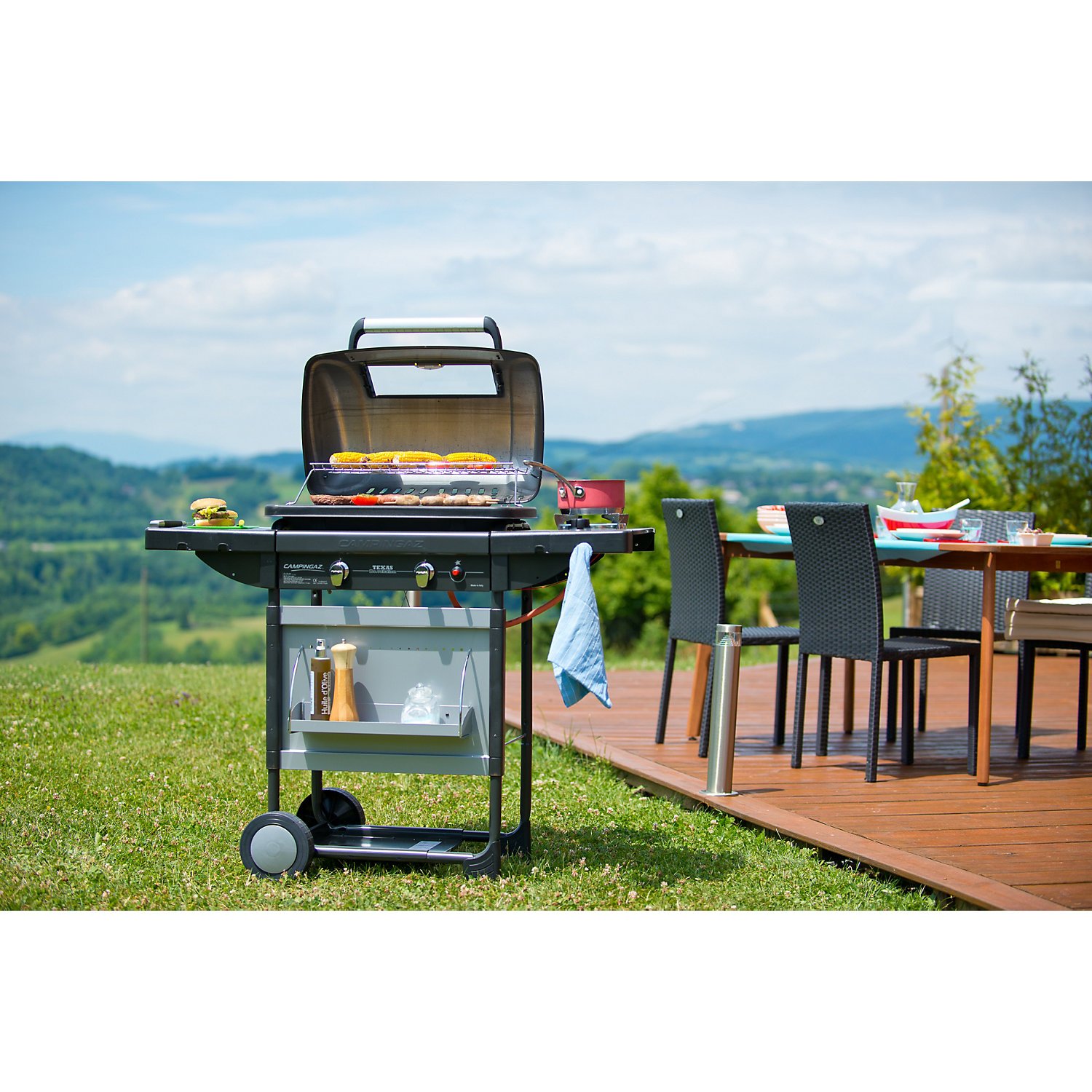 Campingaz Texas Revolution Grill Barbecue 80 x 33.5 x 40 cm 29.5 Kg