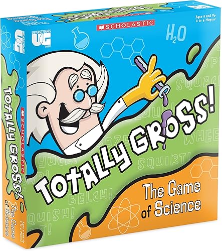 Miniatura 1 de University Games, Scholastic Totally Gross Game of Science incluyendo el verdadero limo, para 2 a 4 jugadores a partir de 6 años