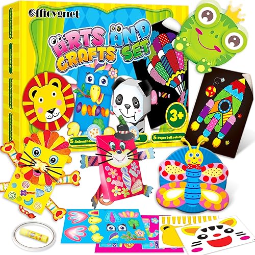 Artes y manualidades para niños de 3 4 5 6 7 y 8 años divertida caja de manualidades para niños pequeños con 20 patrones diferentes proyectos de disponible en Yaxa Colombia