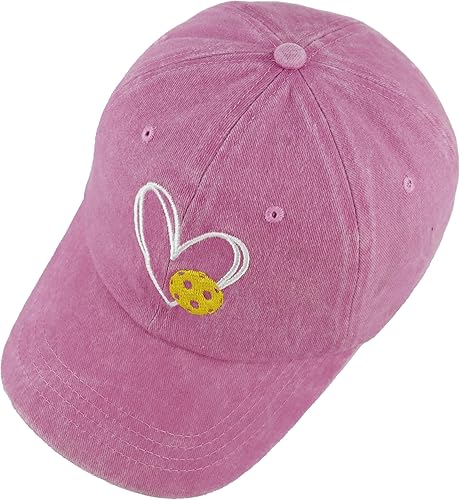 Miniatura 5 de Gorra de béisbol de pickleball para hombres y mujeres, divertida gorra de algodón bordada ajustable para deportes al aire libre