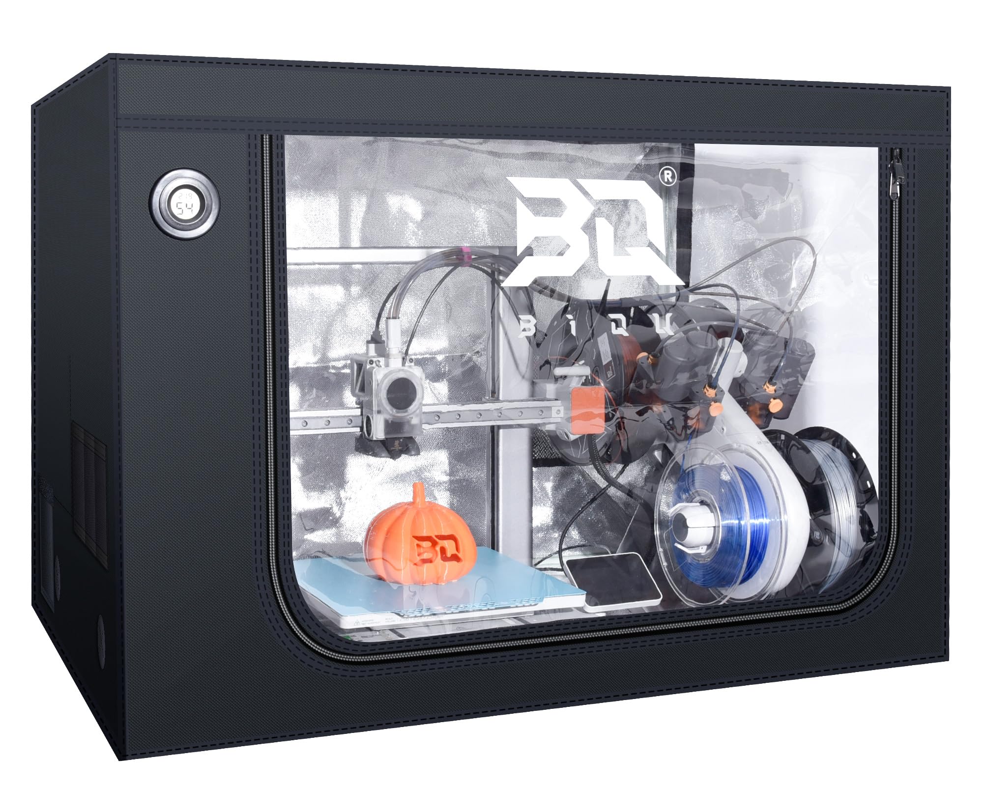 BIQU Panda Shelter 3D Printer Enclosure for Bambu-Lab A1 A1 Mini Combo, Fireproof and Dustproof Tent for A1+AMS / A1 Mini+AMS Lite, Constant