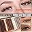 CORUSCATE Brown Lash Clusters with Spikes 60D80D Cluster Eyelash Extensions 12-22mm DIY Spiky Individual Lashes Mega Eyelash Clusters Volume Mink Strip Cluster Lashes