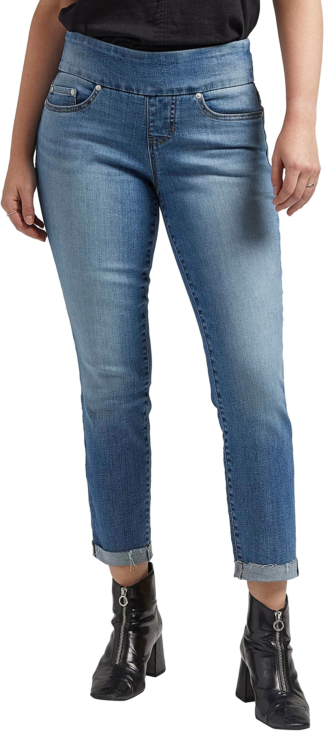 Jag Jeans Women's Amelia Pull on Slim Fit Ankle Jean