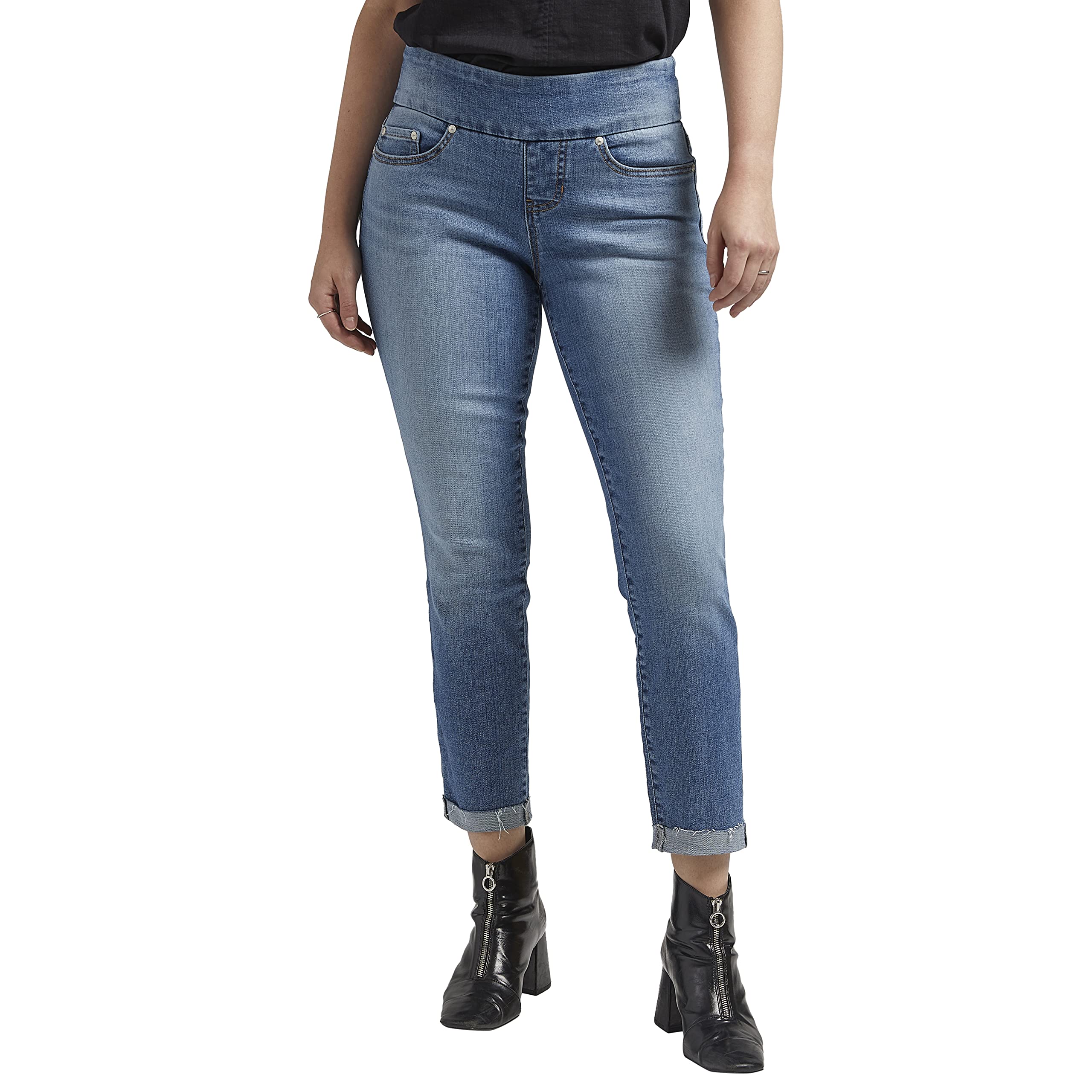 Jag Jeans Women's Amelia Pull on Slim Fit Ankle Jean