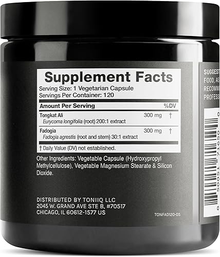 Miniatura 2 de Tongkat Ali Fadogia Agrestis - Ultra Alta Potencia 2001 Tongkat Ali y Fadogia Agrestis 301 - 2% Eurycomanona - Probado en laboratorio de terceros -