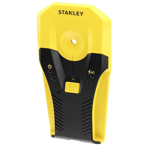 Stanley STHT77588-0 Structure Detector, Power Cables and Metal, Black