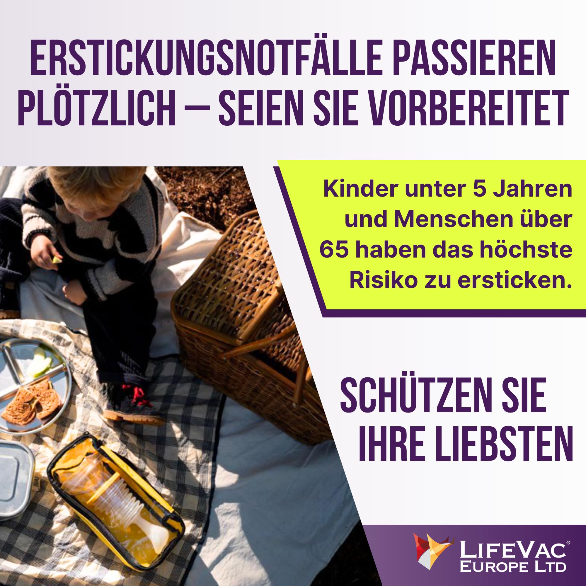 LifeVac Choking Rescue Device - Travel Kit