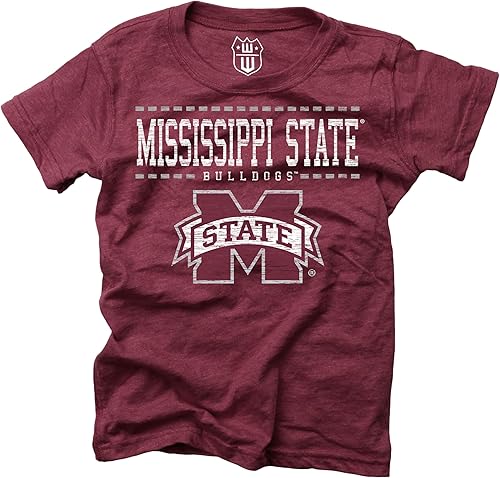 Miniatura 30 de Wes and Willy NCAA - Camiseta mezclada S/S para niñas