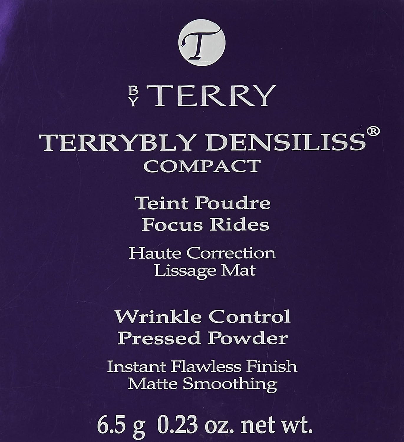 By Terry Terrybly Densiliss Compact Wrinkle Control Pressed Powder, No. 6 Amber Beige, 0.23 Ounce