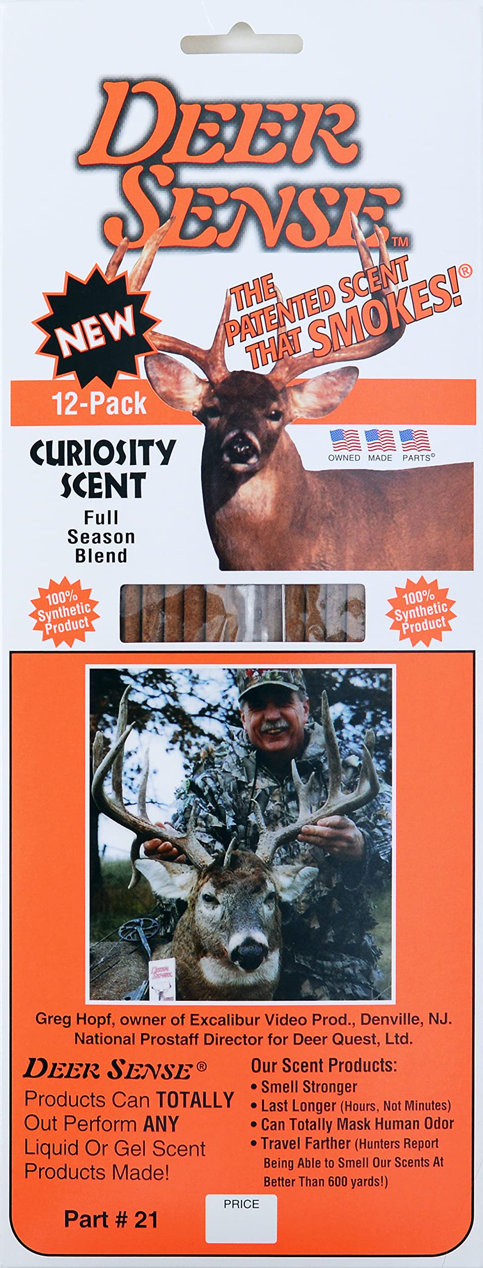 Deer Quest Deer Sence Curiosity Scent 12 Pack