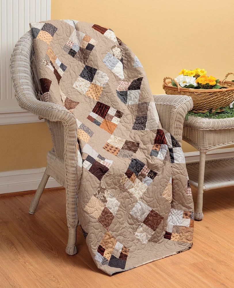 NOTCONVENTIONAL wool×quilt layered Knockout Neutrals: 12 Showstopping Neutral Quilts: Wys, Pat