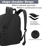 SUPACOOL Lightweight Casual Backpack for Men and Women, Large Backpack for School Boys and Girls