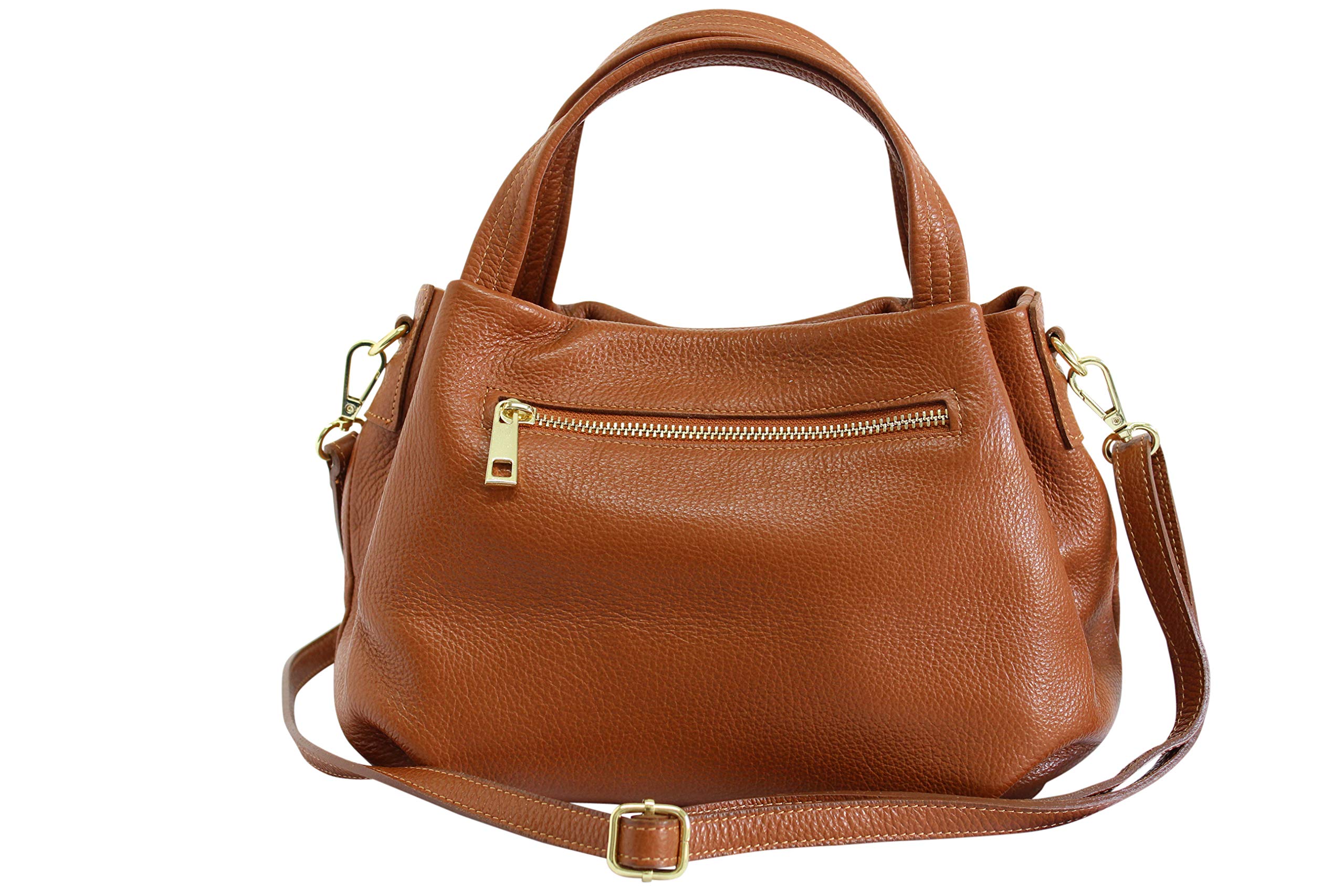 AmbraModa sac à main pour femme en cuir, sac porte epaule GL023