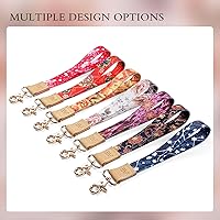 Vista 41 de Ecovision - Llavero con correa para llaves, llaveros de pulsera con 2 argollas para llaves para mujer