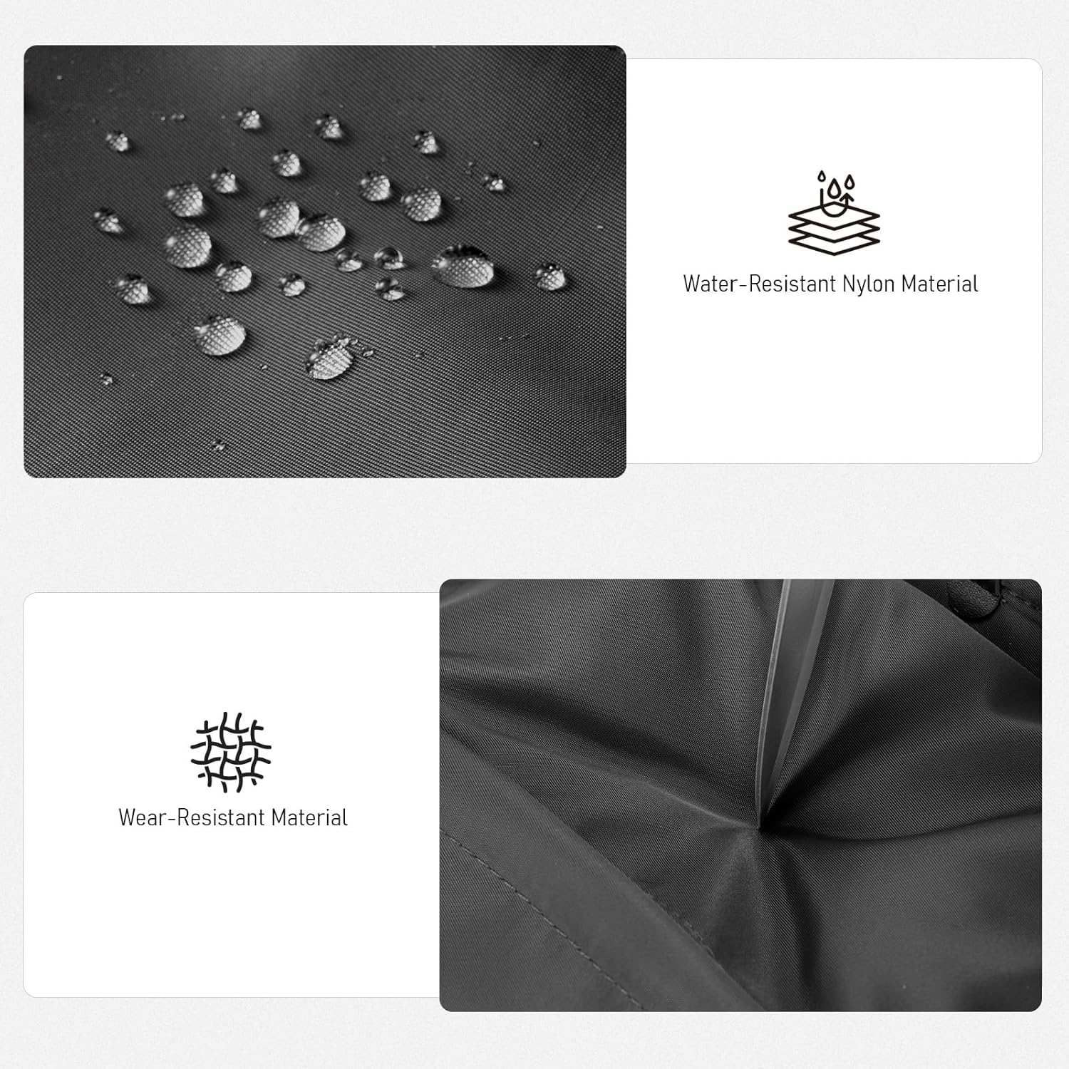 Nylon Crossbody Bags for Women Lightweight Top Handle Shoulder Bag Waterproof Satchel Hobo Handbag, Bonus with a Extra Strap - Image 7