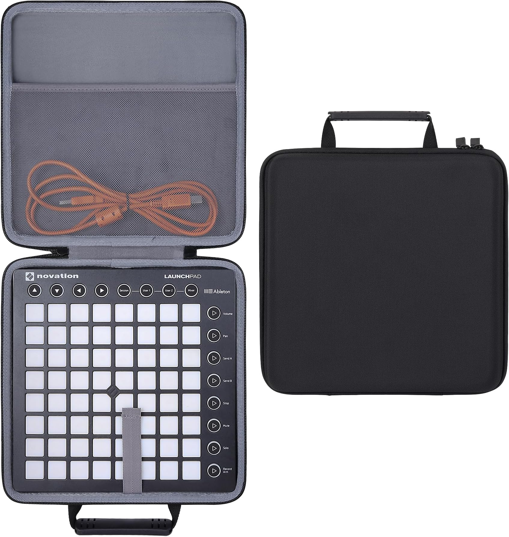 Hard Travel Case for Novation Launchpad Ableton Live Controller with 64 RGB Backlit Pads by CO2CREA