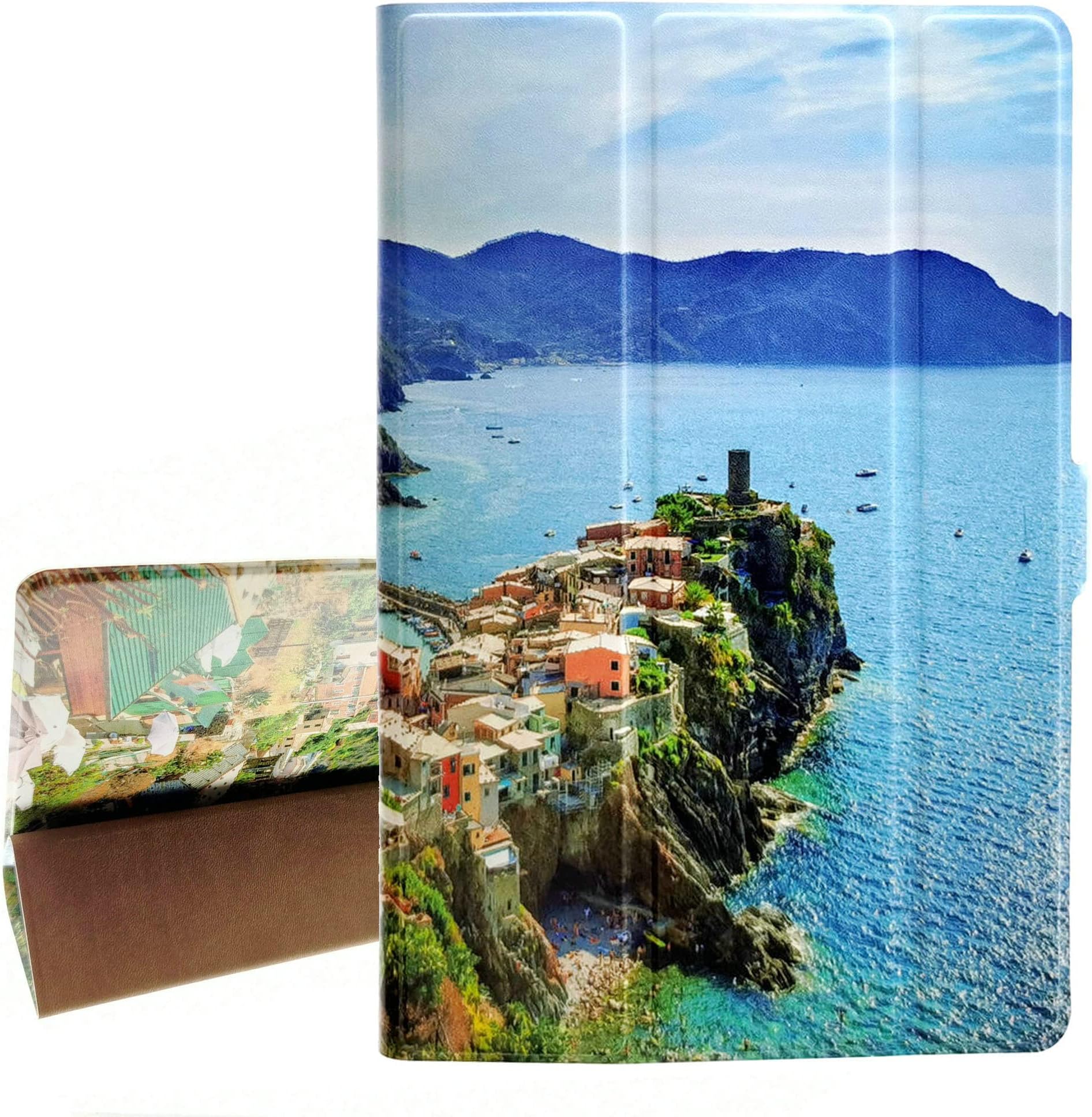 Slim Case Compatible with Uniwa Utab U618 10.1-Inch Tablet Case Flip Stand Cover HBFJ