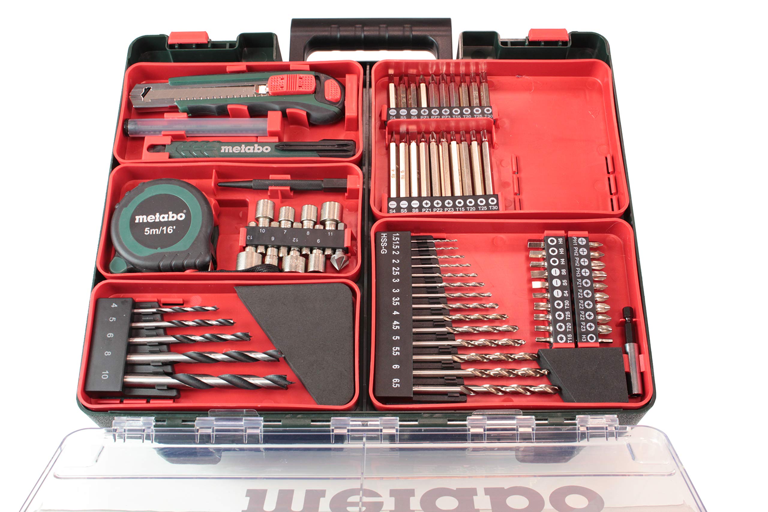 Metabo 602217880-18 quick set b ah 18v trapano cordless / 2.0, officina mobile,