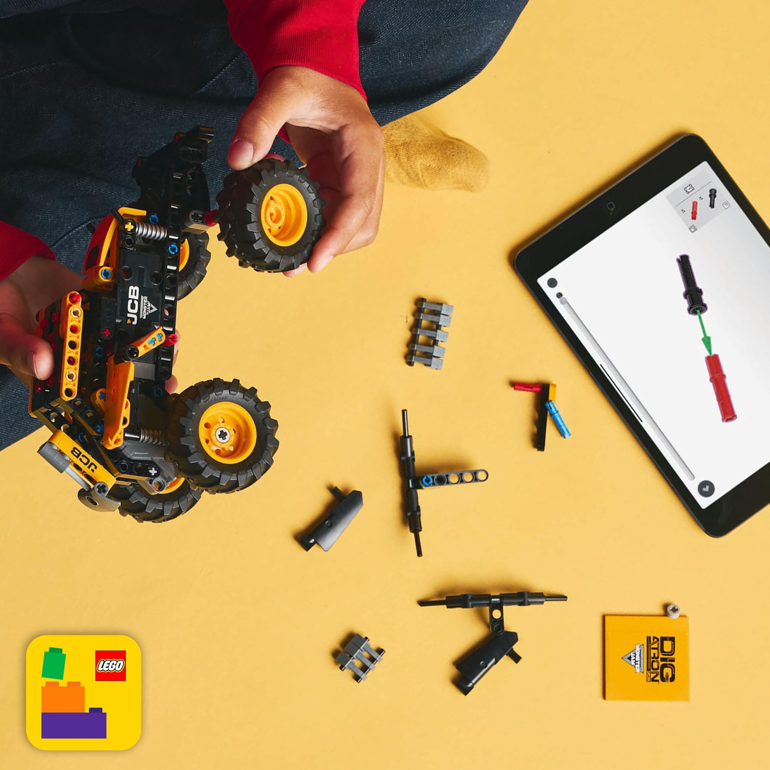 LEGO Technic Monster Jam™ DIGatron™ de Puxar 42199 | Amazon.com.br