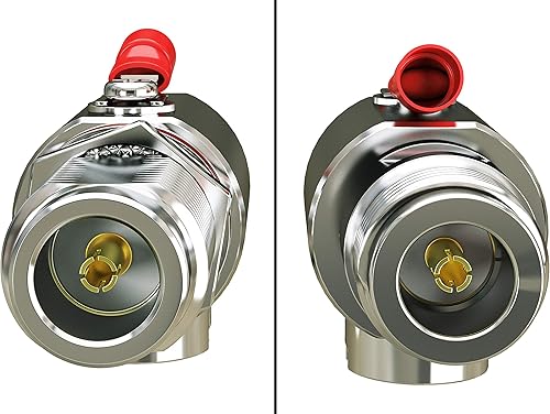 Miniatura 2 de Adaptador de mamparo N hembra a N-hembra, protector de sobretensiones de ancho de cable coaxial de antena WiFi de 0-6 GHz, convertidor de RF,