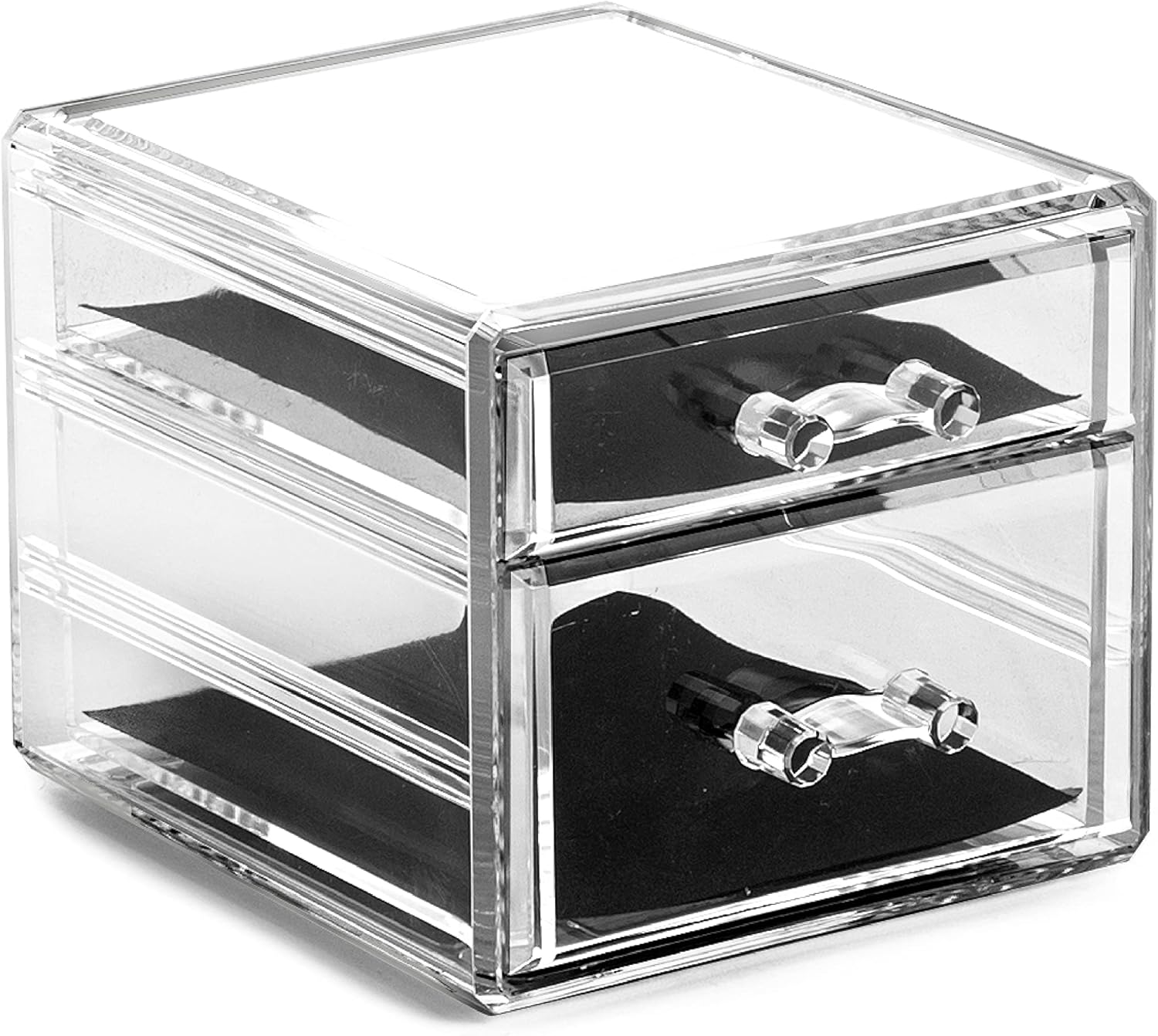 BINO THE MANHATTAN SERIES Acrylic Makeup Drawer Organizer 3 Drawer