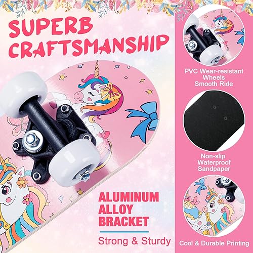 Vista 148 de Honoson Juego de 7 piezas de monopatín para niños pequeños, rodilleras, coderas, muñequeras