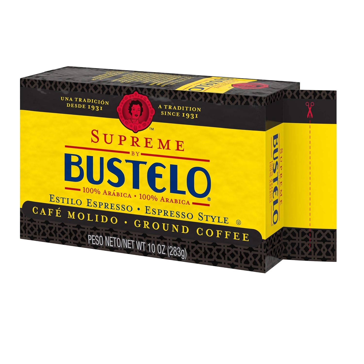 Buy Supreme by Bustelo Espresso Style Dark Roast Ground Coffee Brick
