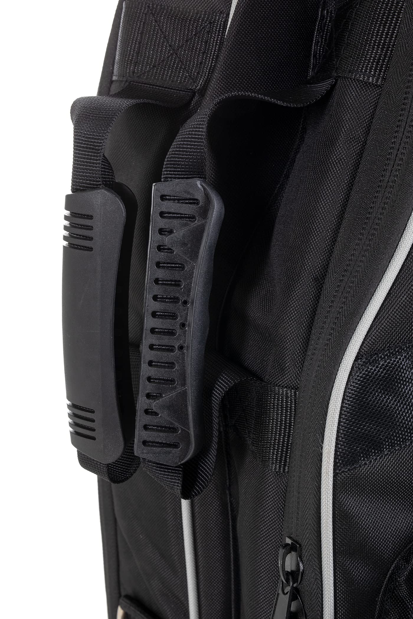 GEWA Prestige Double Gig-Bag 25mm E-Gitarre/E-Bass, stabiler Komfortgriff, Rückenpolster mit Netzauflage
