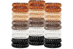 Phone Cord Hair Ties: Fashionable and Practical Essentials for Hair Styling