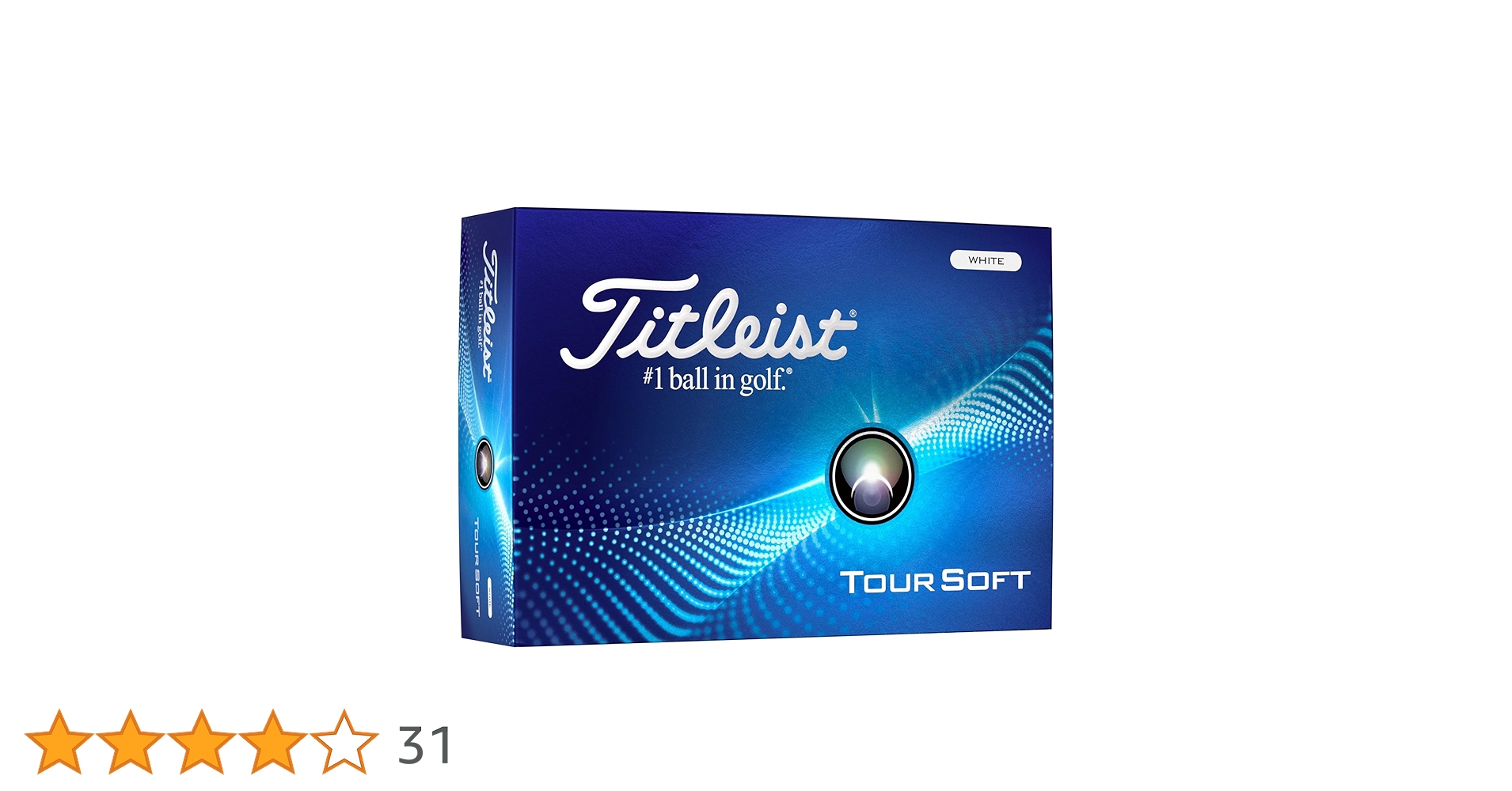 タイトリストゴルフボールツアーソフトエイム360ホワイト２ダース Titleist Tour Soft AIM 360° | 360-Degree Alignment Aid Golf Ball