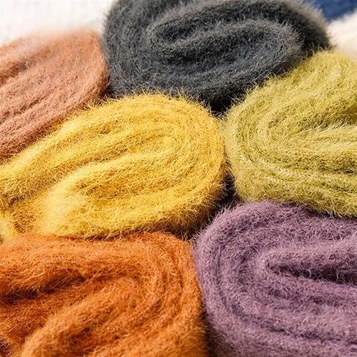Miniatura 5 de TRENIS Ventilation Solid Socks Comfortable Socks Winter Warm Fluffy Bed Socks