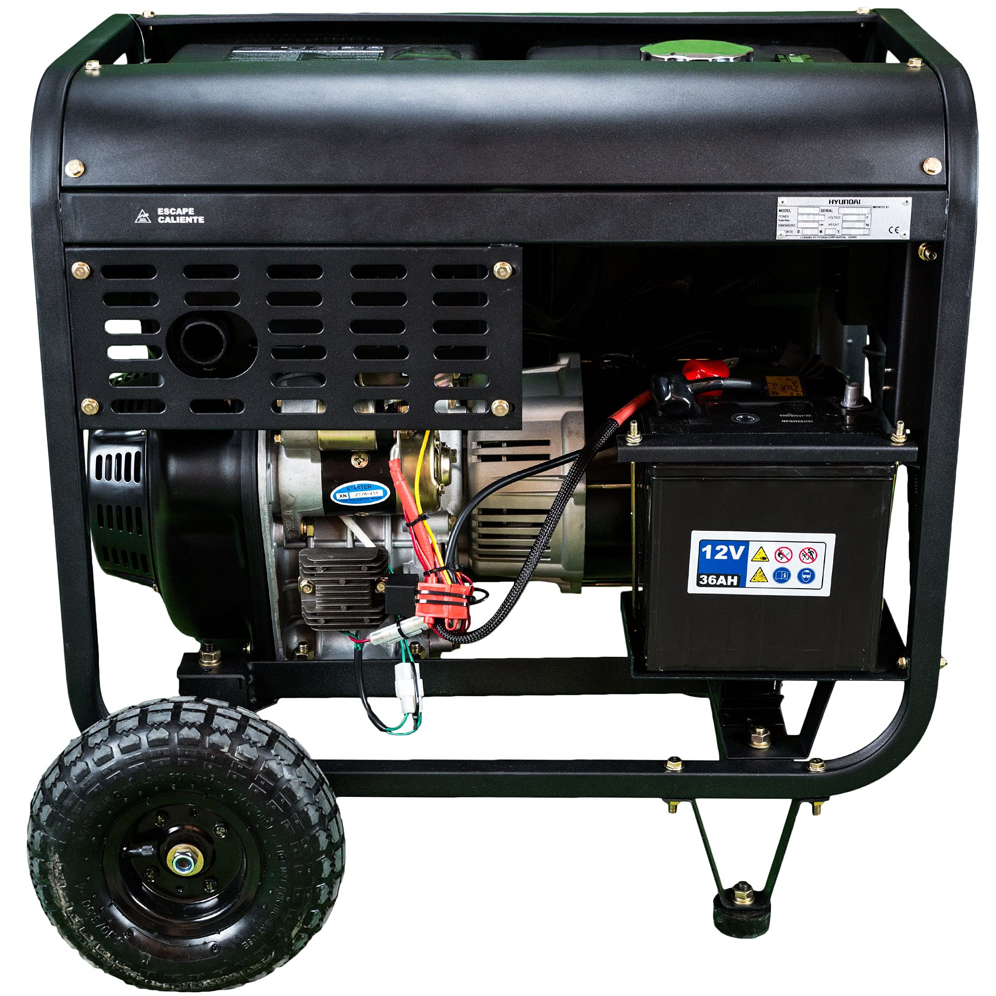 Hyundai Dhy6000Lek - Generador diesel serie pro 3.000 rpm