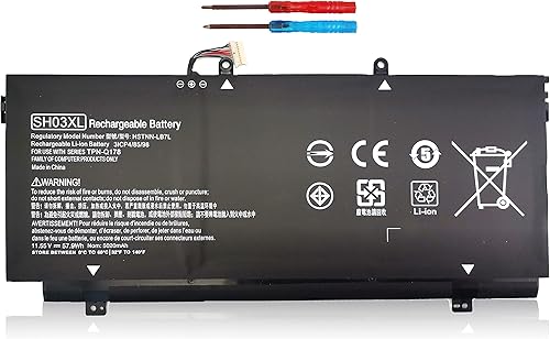 Angwel SH03XL - BaterĂa compatible con HP Spectre X360 13-W023DX 13-AC033DX 13-W013DX 13-W031NG 13-W002NG 13-W003NG 13-W003NG Chromebook LB7L Angwel SH03XL - BaterĂa compatible con HP Spectre X360 13-W023DX 13-AC033DX 13-W013DX 13-W031NG 13-W002NG 13-W003NG 13-W003NG Chromebook LB7L