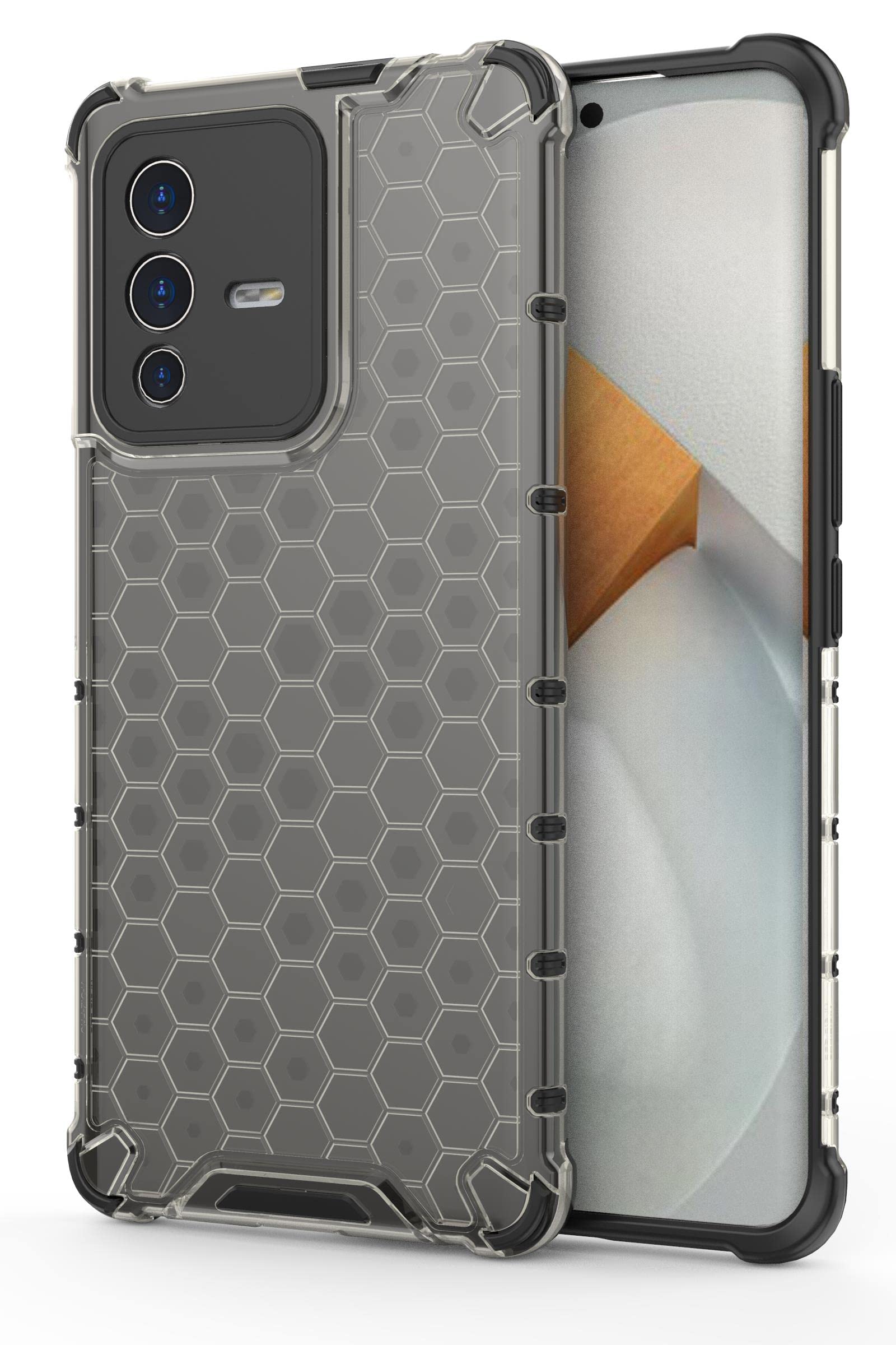 Glasgow | for Vivo V23 Pro 5G Stylish Look Pattern Back Case Cover for Vivo V23 Pro 5G - Black (B09YRMFNP3) Amazon Price History, Amazon Price Tracker