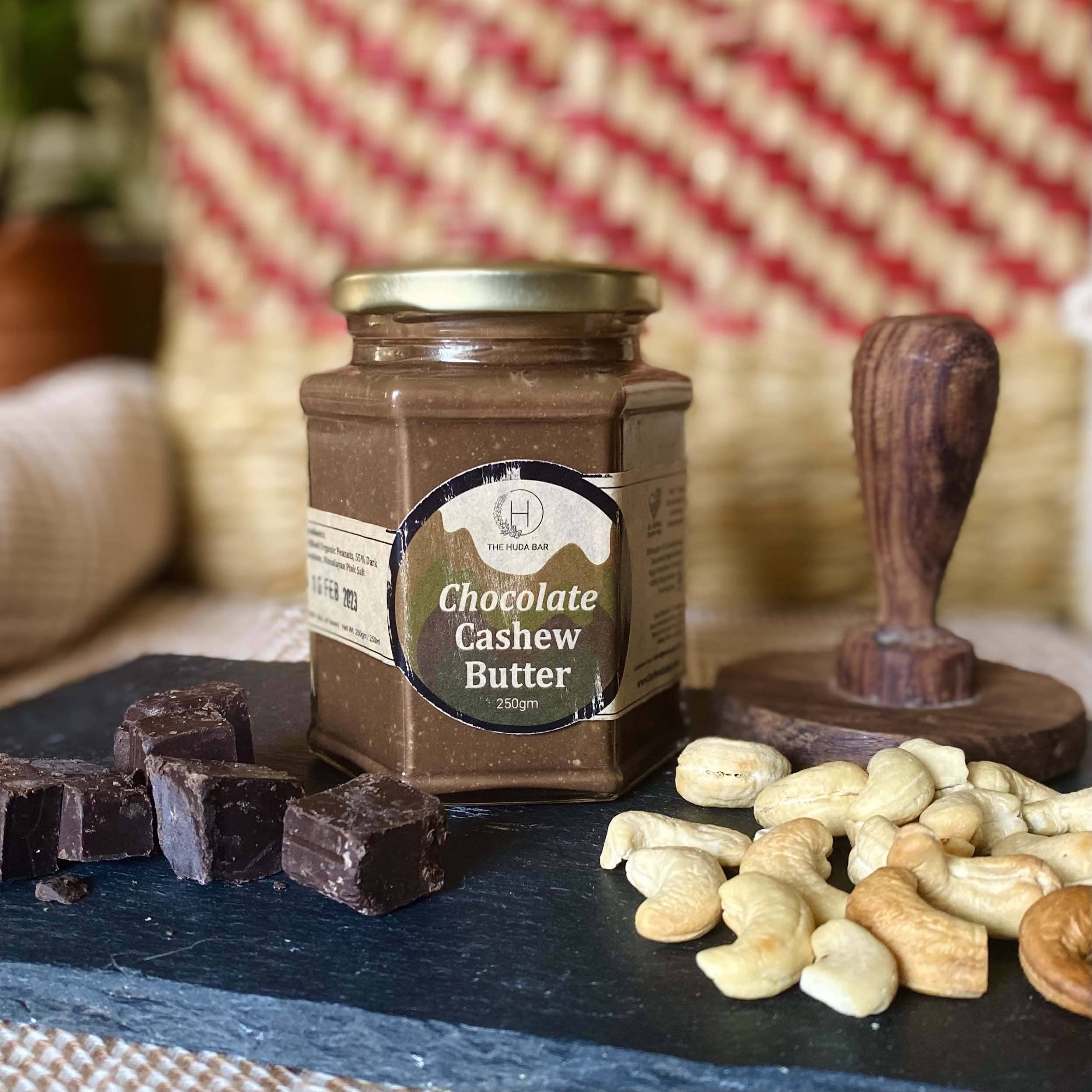 THE HUDA BAR Handmade Healthy Gourmet foods | Breakfast | Snacks Chocolate Cashew Butter 500gms (B0C13SM5GX) Amazon Price History, Amazon Price Tracker