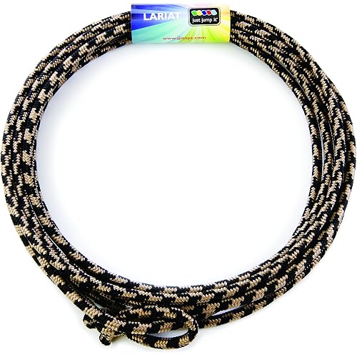 Just Jump It Lil Lariat Junior Lasso Rope - Pre-Tied 20' Kids Cowboy Rope