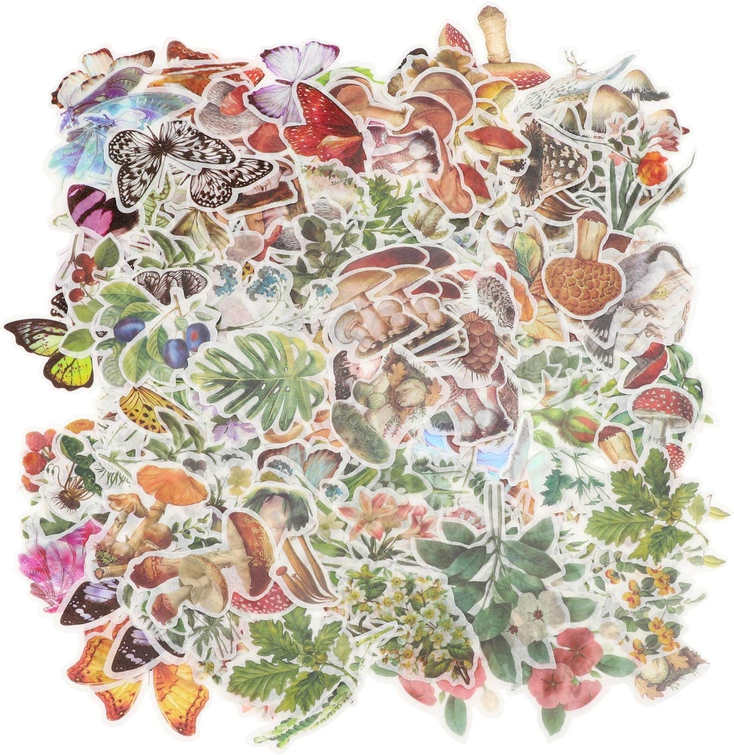 Washi Tape Stickers Set, 6 Rolls Mountain/Trees/Forests PET - View #4