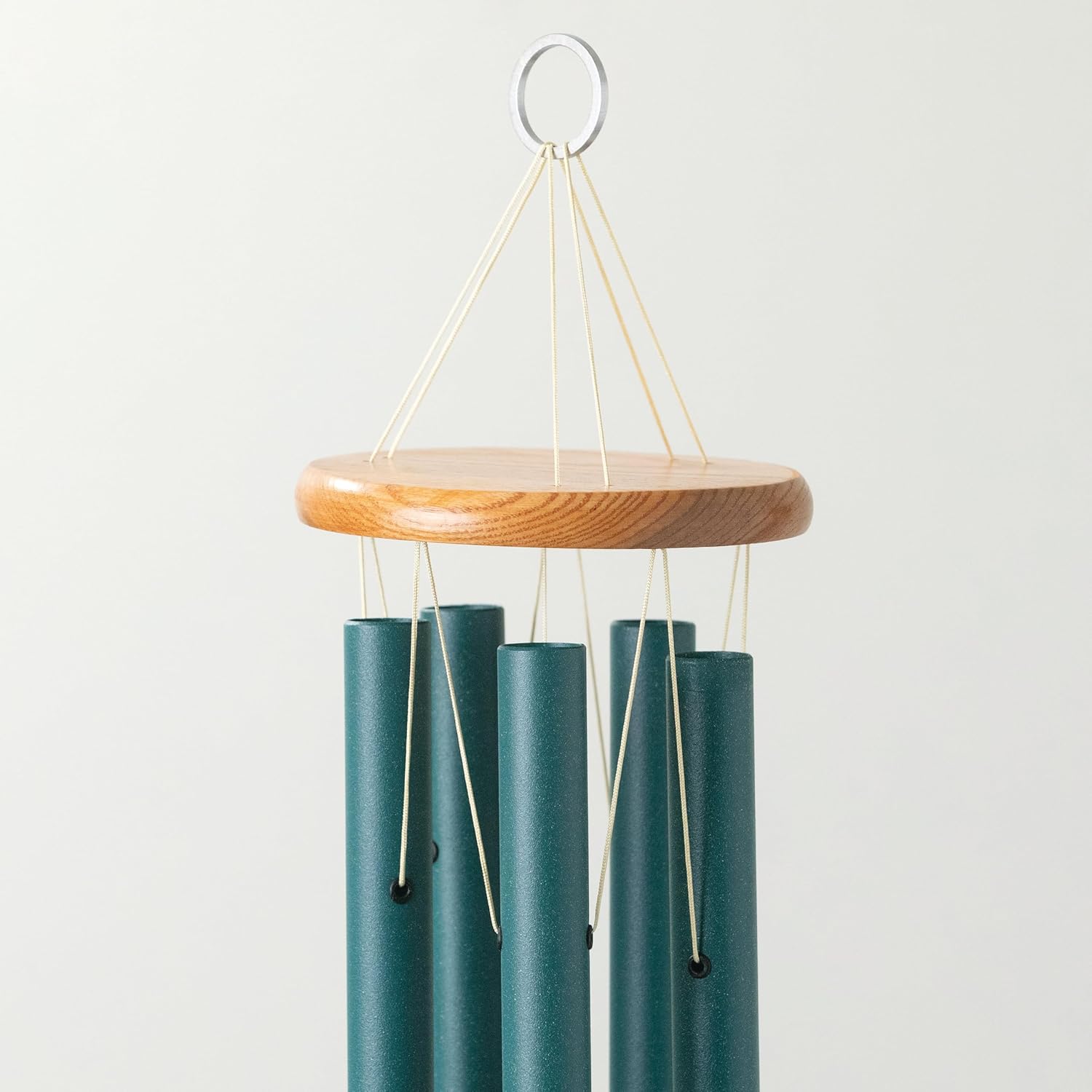 Woodstock Wind Chimes Garden Decor for Outside Outdoor Patio Decor, Front Porch Decor, (25") Chimes of Ireland Green Wind Chime, Wind Chimes for Garden (WCCI)