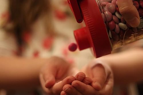 Miniatura 8 de Brewing America Jarra de cristal con tapa, tarro de bolas, 1 cuarto de galón (32 onzas) con tapa de boca ancha azul, para batidos, taza Boba, tarro