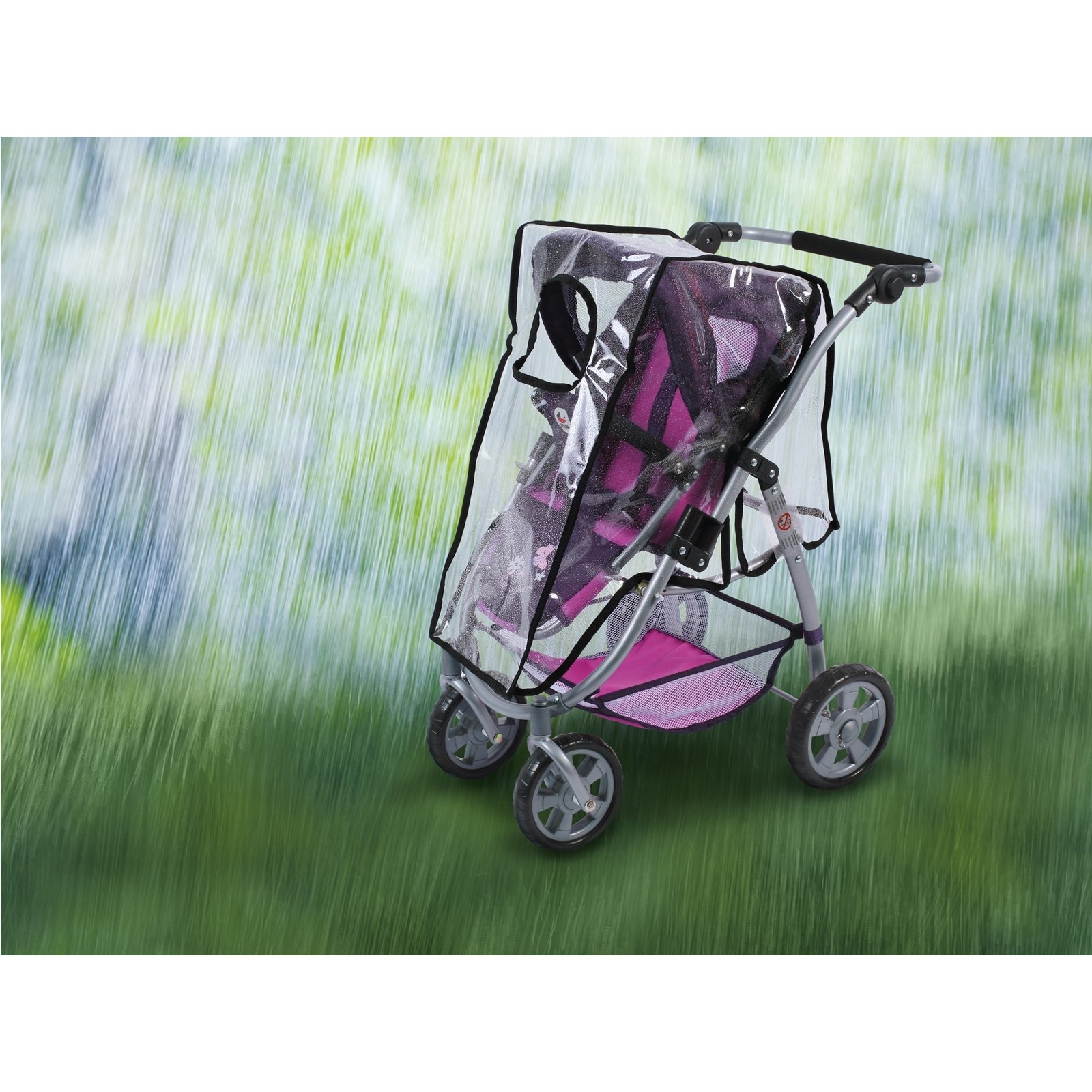 Bayer Chic 2000 863 01 Rain guard for doll sports pram