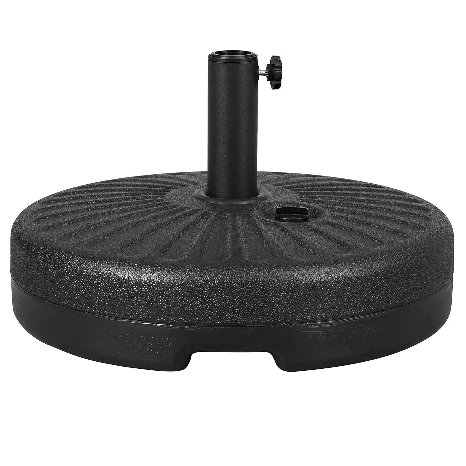 AmazonBasics 20inch Dia Black HDPE Plastic Patio Umbrella Base Stand
