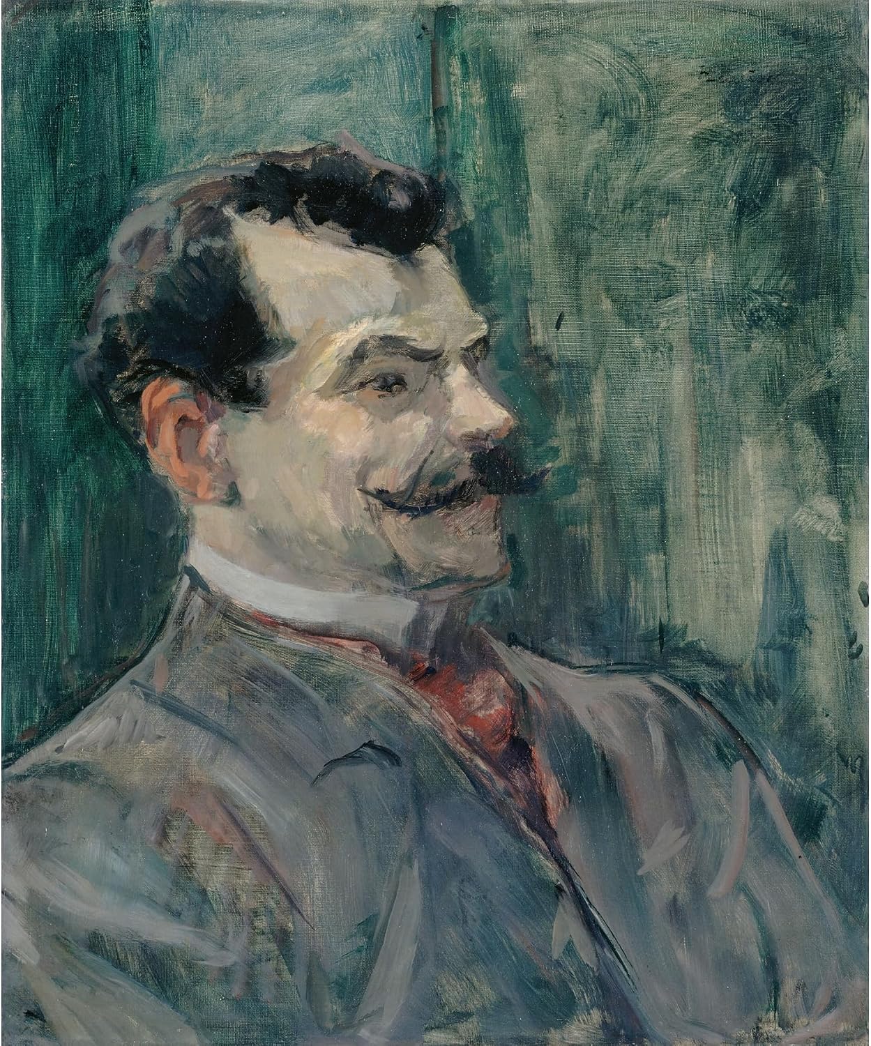 ArtDirect Portrait of André Rivoire (1901) Unframed Art Print Giclee Poster by Henri de Toulouse-Lautrec - Ready for Framing with Customization Sizes 8x10, 11x13, 16x19, 24x29, 36x43 and 48x58 inches