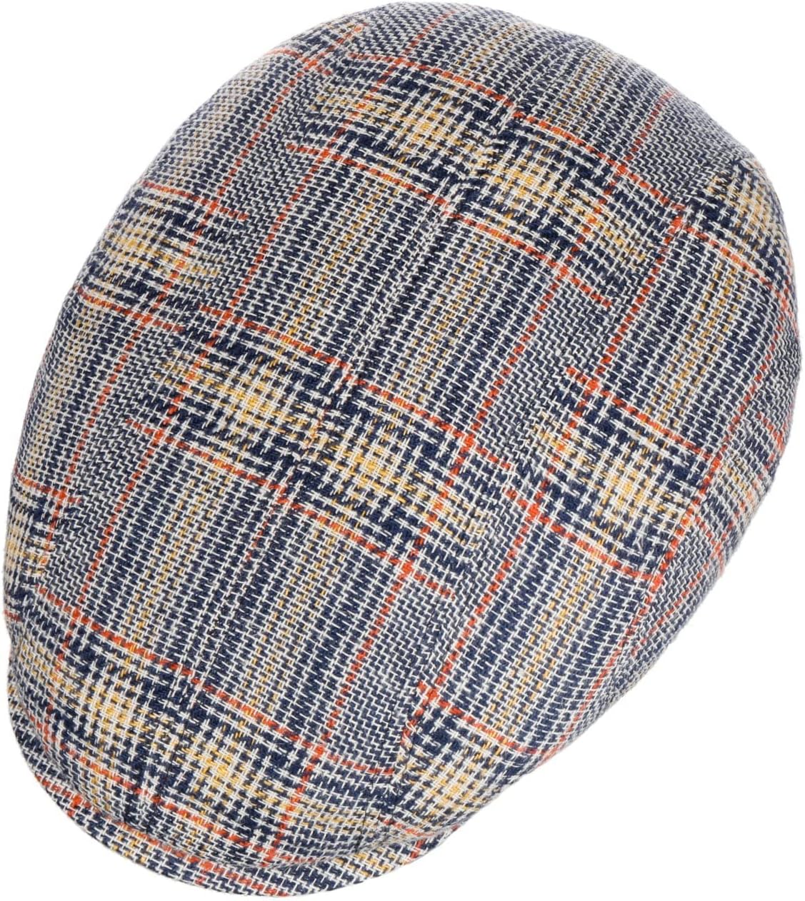 Casquette Stetson En Lin - 8 Panels - Fabriqué En Allemagne - Style Gavroche Avec Visière - Idéal Printemps/été